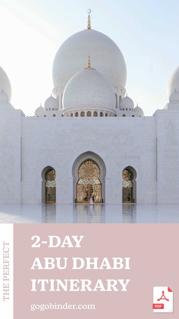 2-Day Abu Dhabi Itinerary