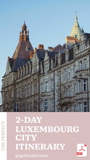 2-Day Luxembourg City Itinerary