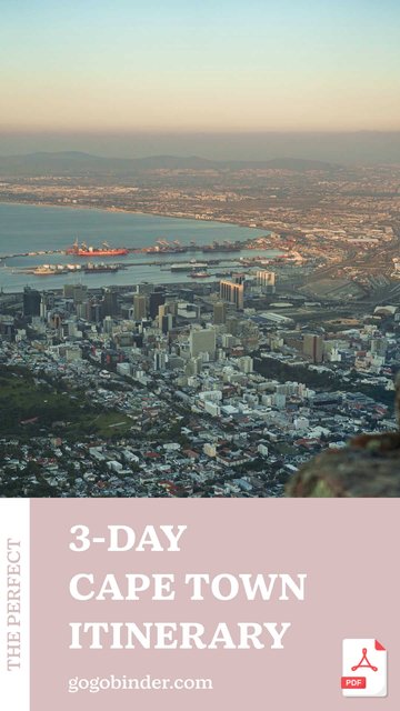 3-Day Cape Town Itinerary