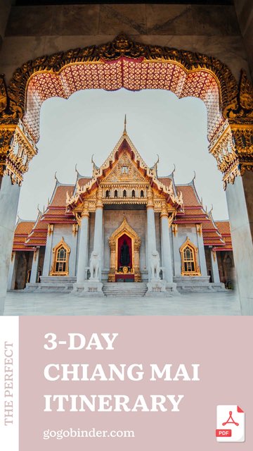 3-Day Chiang Mai Itinerary