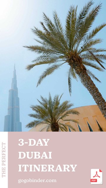 3-Day Dubai Itinerary