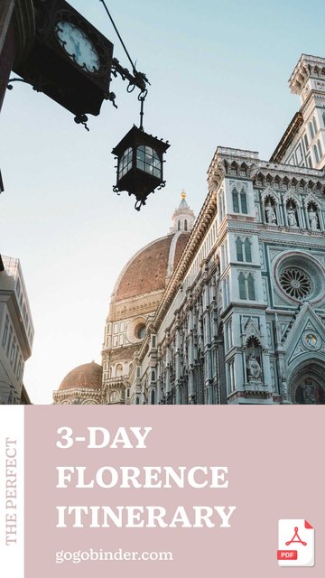 3-Day Florence Itinerary