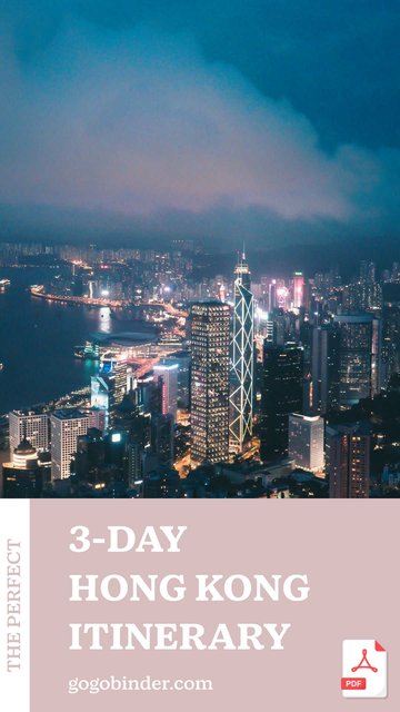 3-Day Hong Kong Itinerary