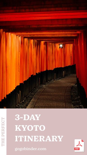 3-Day Kyoto Itinerary