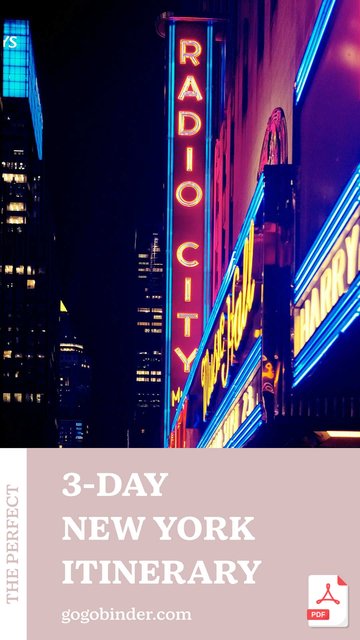 3-Day New York Itinerary