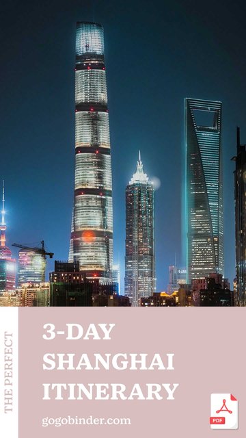 3-Day Shanghai Itinerary