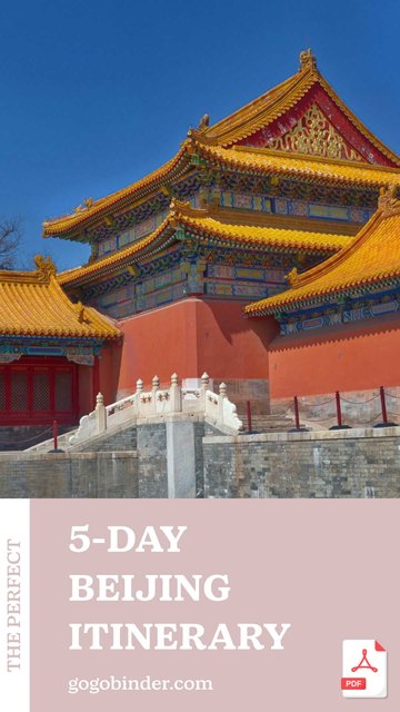 5-Day Beijing Itinerary